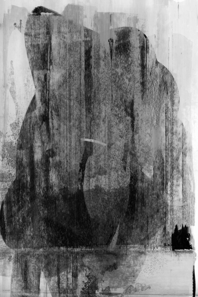 Abraço abstrato sombrio de cartissi