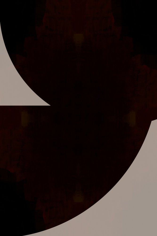 Formas abstratas escuras de cartissi