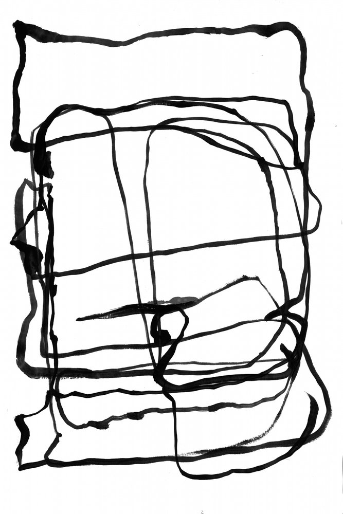 Linhas abstratas dinâmicas de cartissi