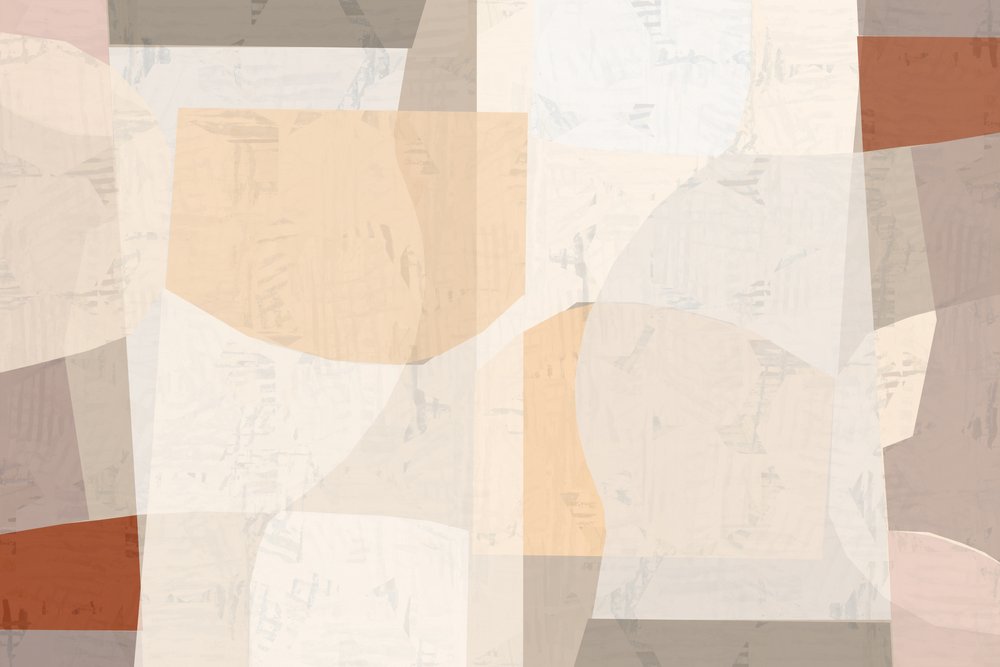 Camadas abstratas com tons terrosos de cartissi