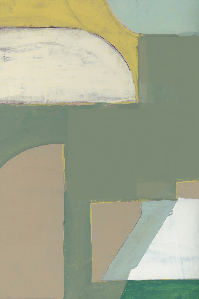 Formas abstratas com tons terrosos de cartissi