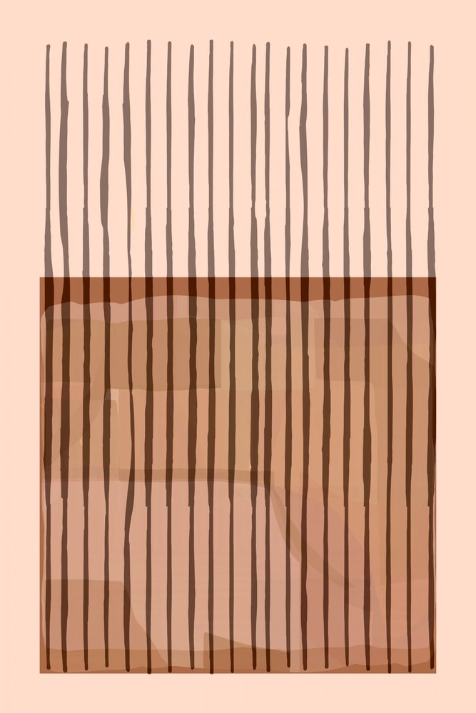 Linhas minimalistas e naturais de cartissi