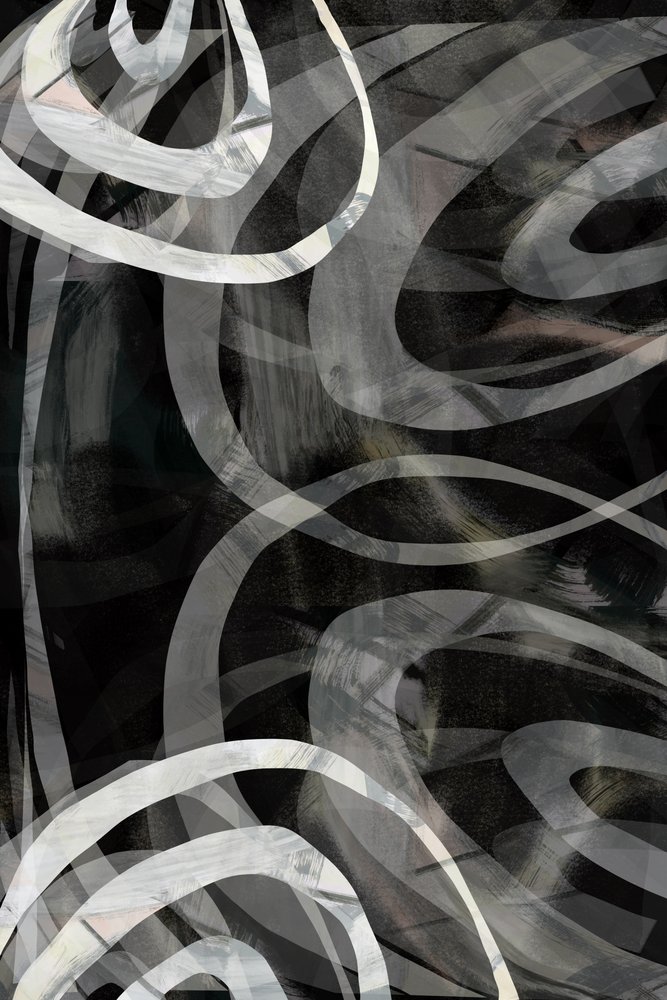 Fluxo abstrato elegante de cartissi