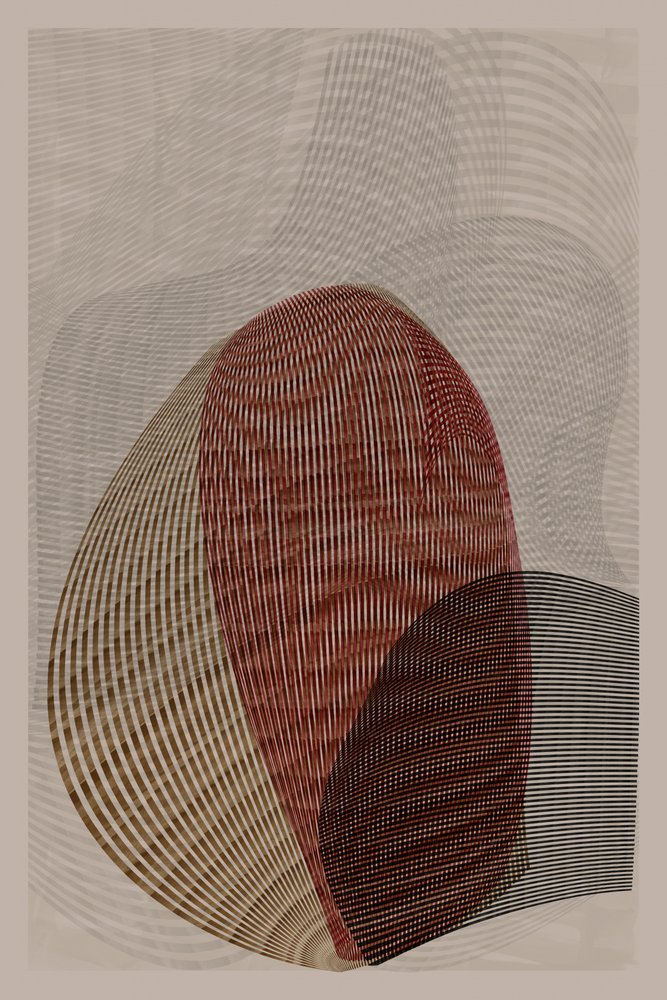 Formas abstratas fluidas de cartissi