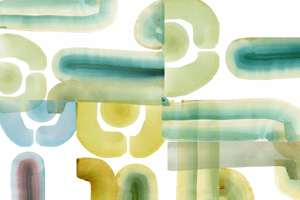 Formas abstratas fluidas de cartissi