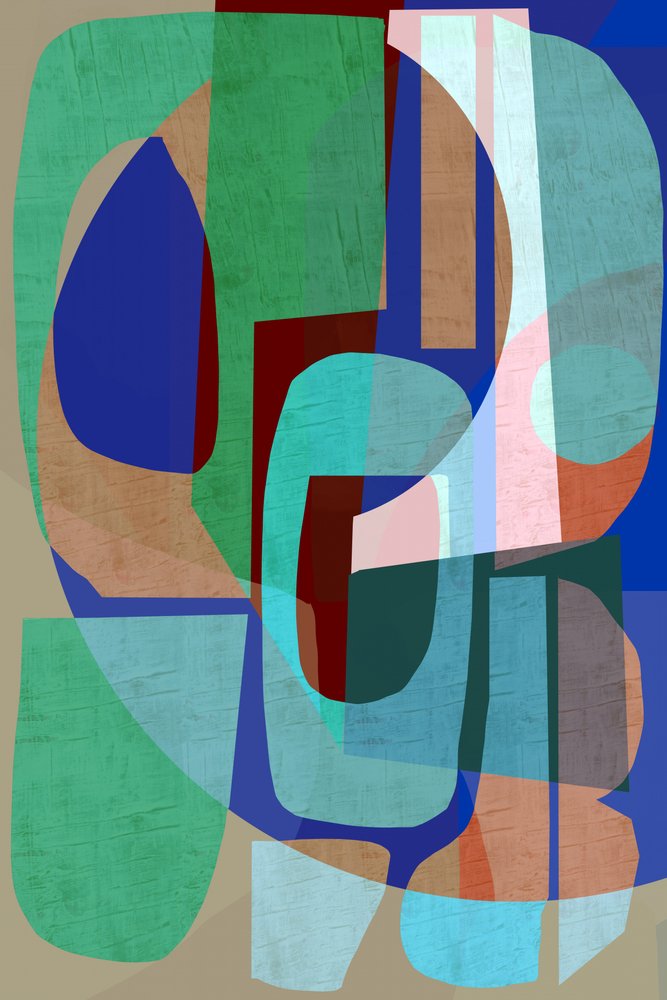 Formas abstratas fluidas de cartissi