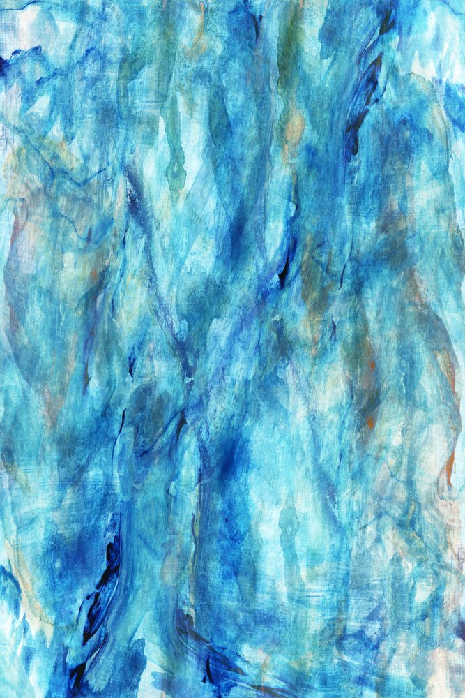 Abstrato em azul fluido de cartissi
