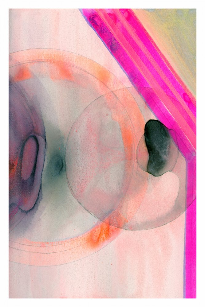 Rosa Fluido Abstrato de cartissi