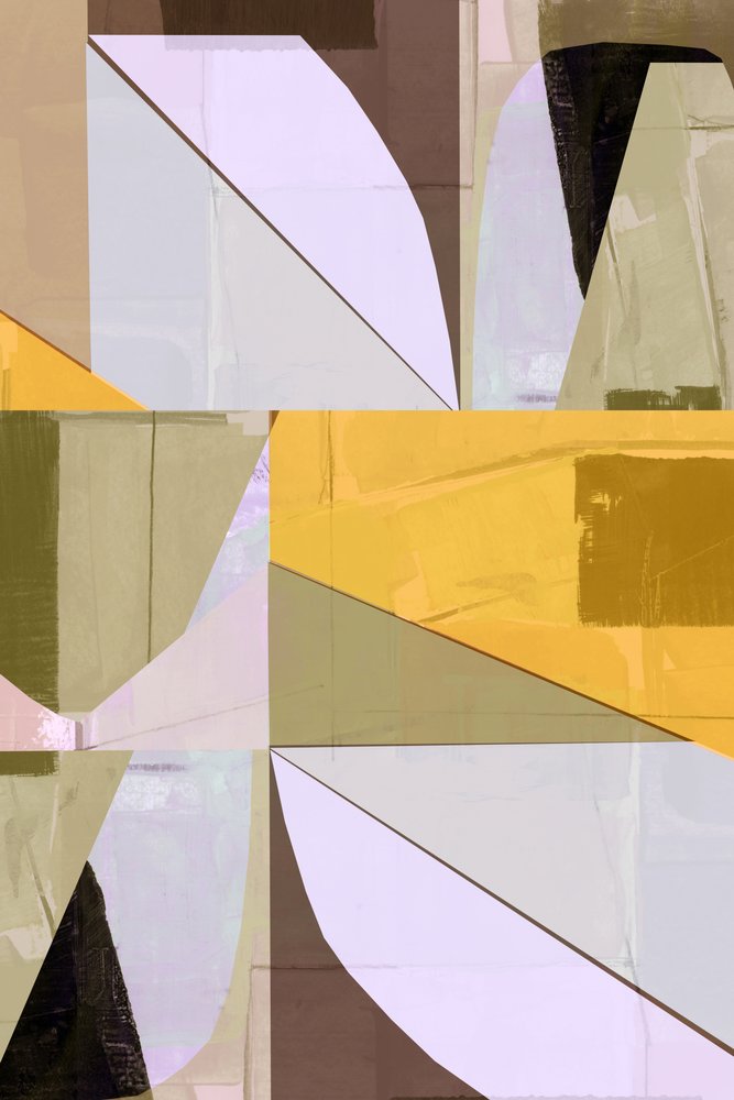 Blocos de cores geométricos de cartissi