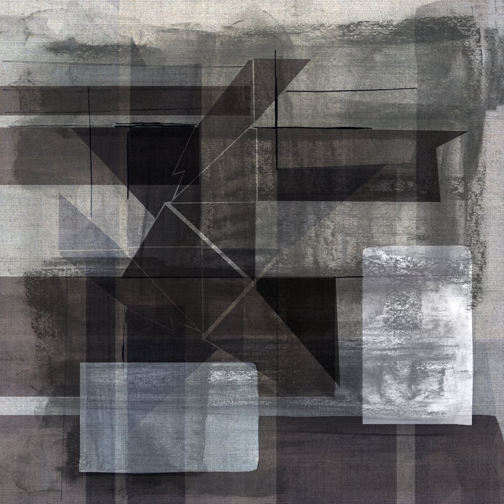Camadas geométricas - Abstrato de cartissi