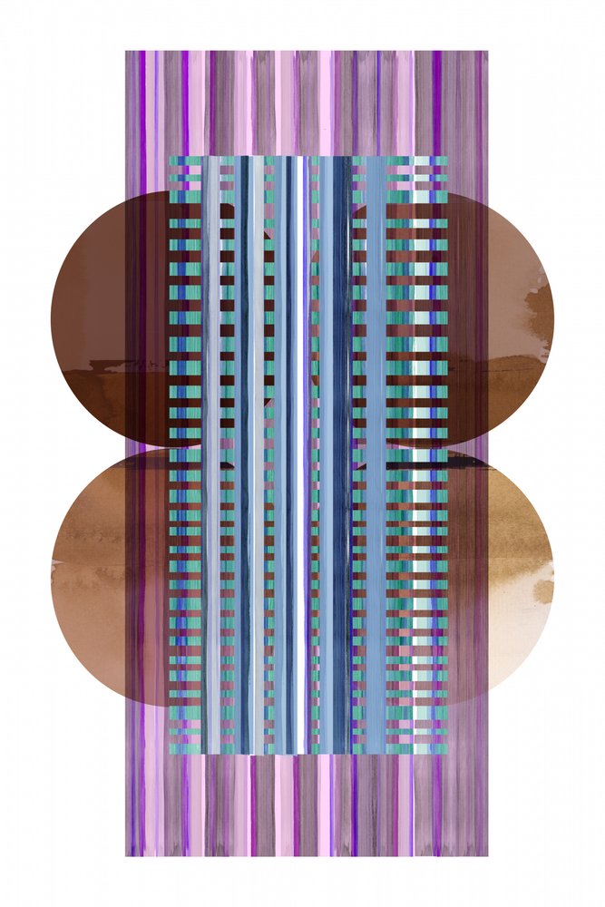 Design abstrato em camadas de cartissi