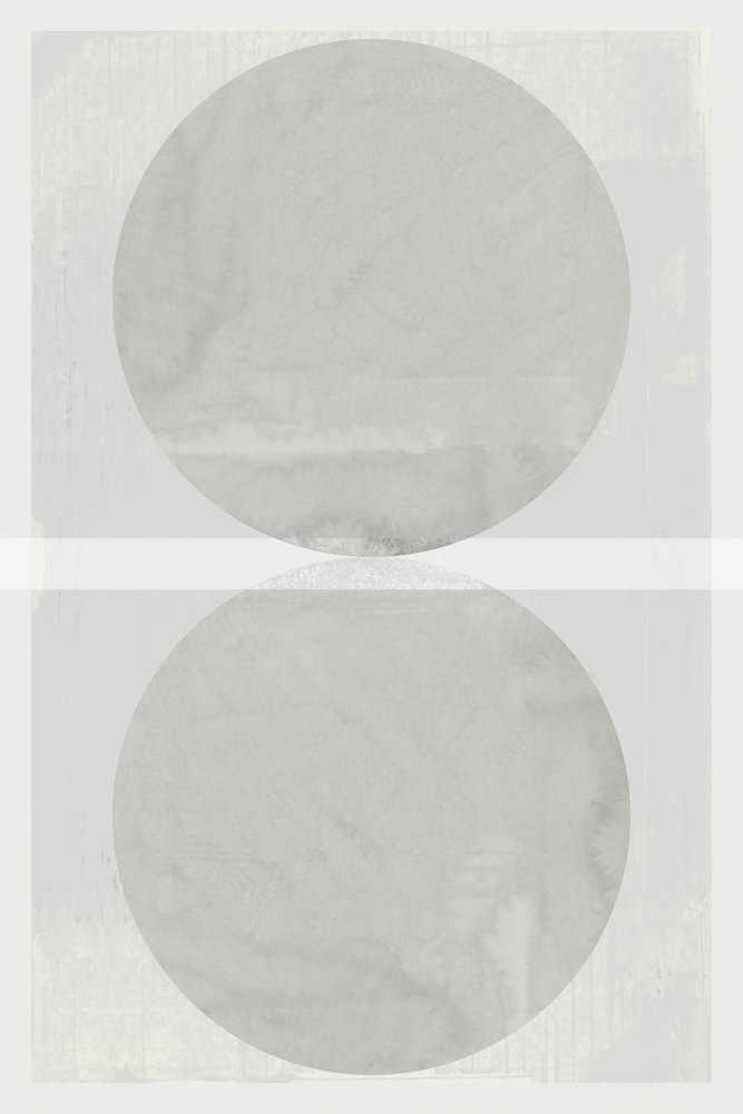 Círculos cinzentos minimalistas de cartissi