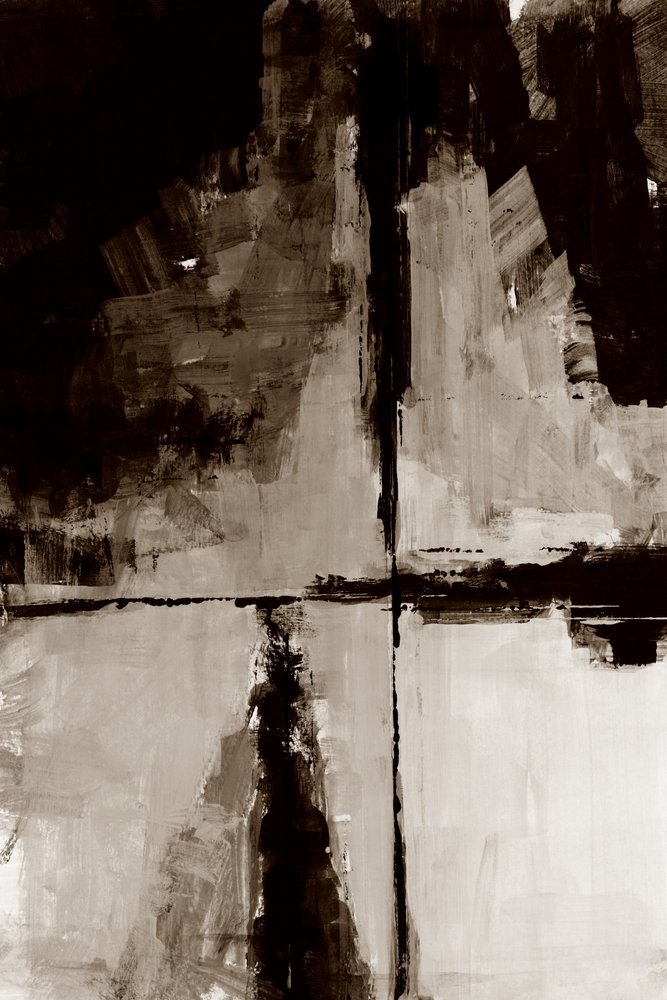 Abstrato minimalista em sépia de cartissi