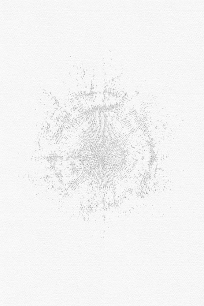 Explosão de tinta minimalista de cartissi