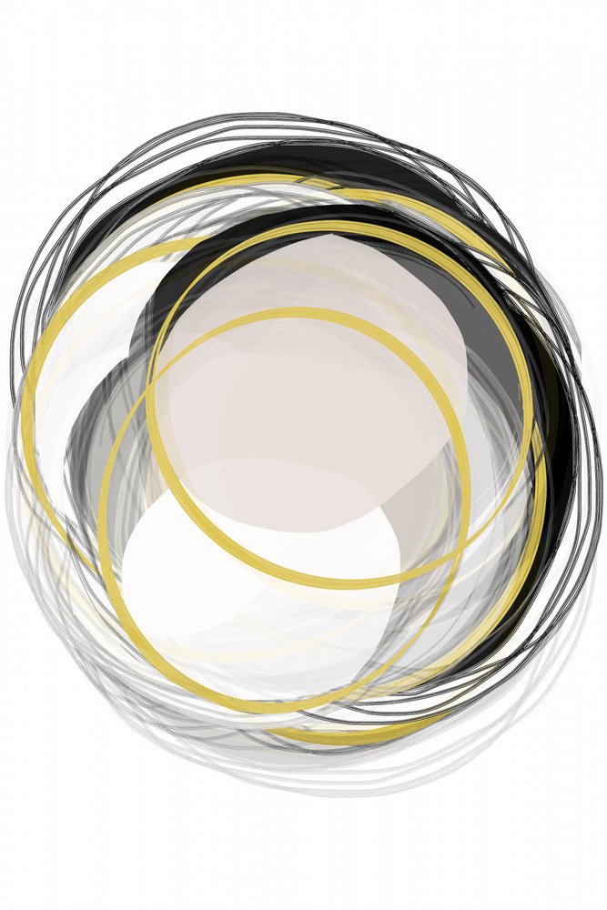 Círculos abstratos modernos de cartissi