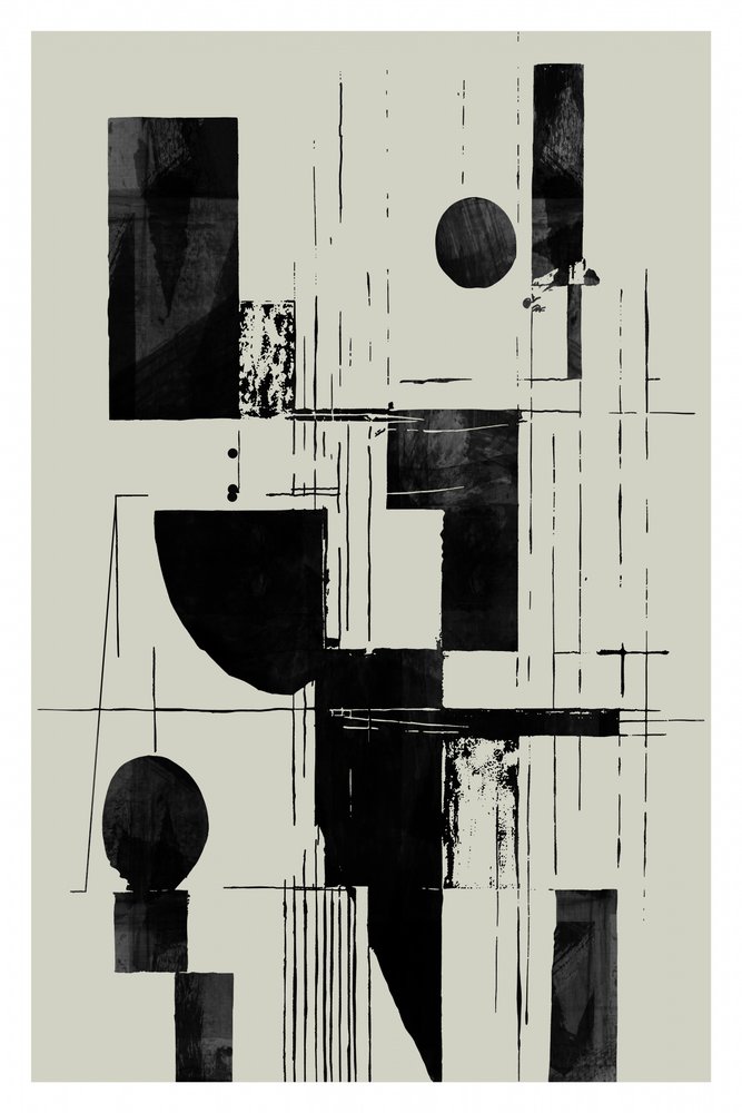 Geometria abstrata moderna de cartissi