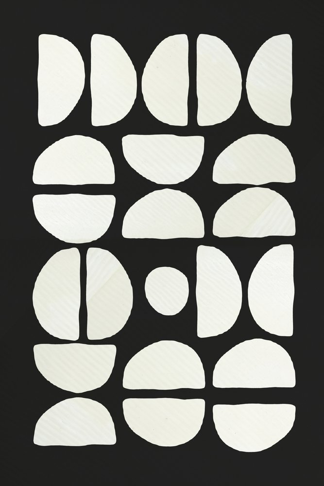 Formas abstratas modernas de cartissi