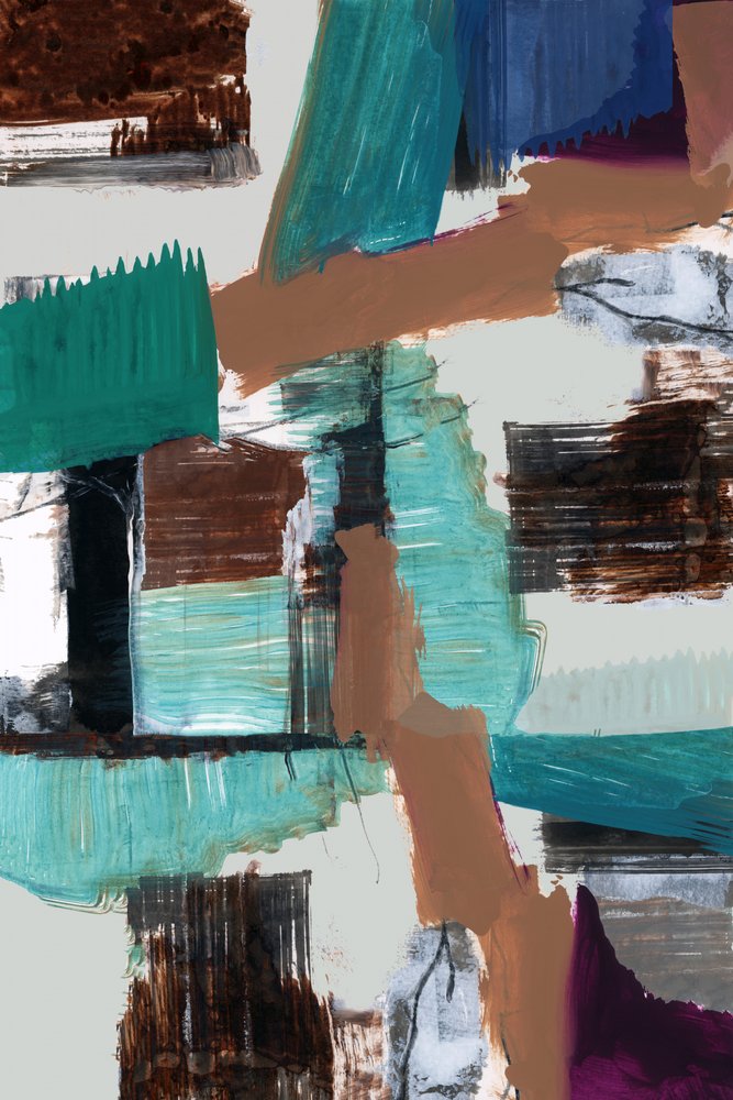 Formas abstratas modernas de cartissi