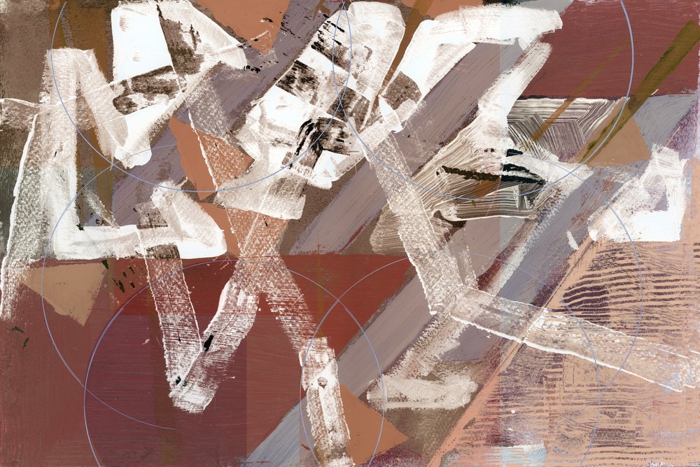 Traços abstratos modernos de cartissi