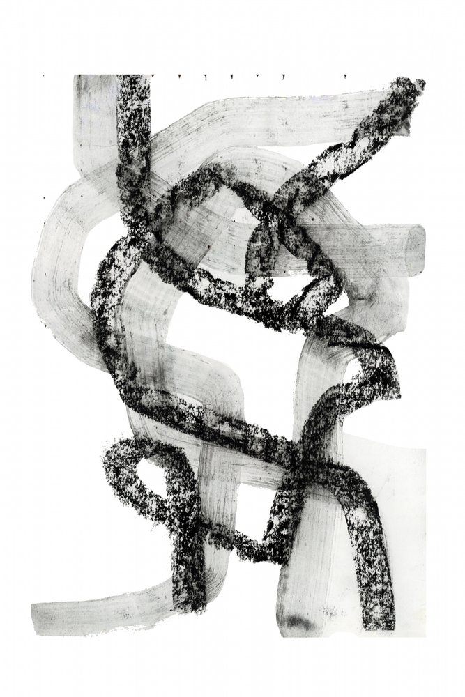 Traços abstratos modernos de cartissi