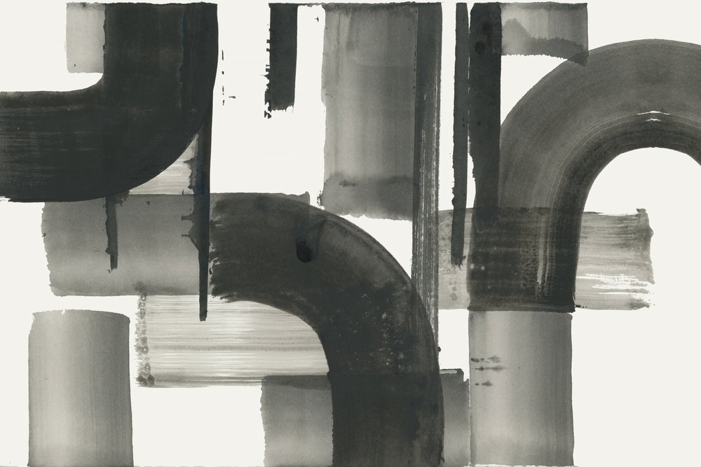 Curvas de tinta modernas de cartissi