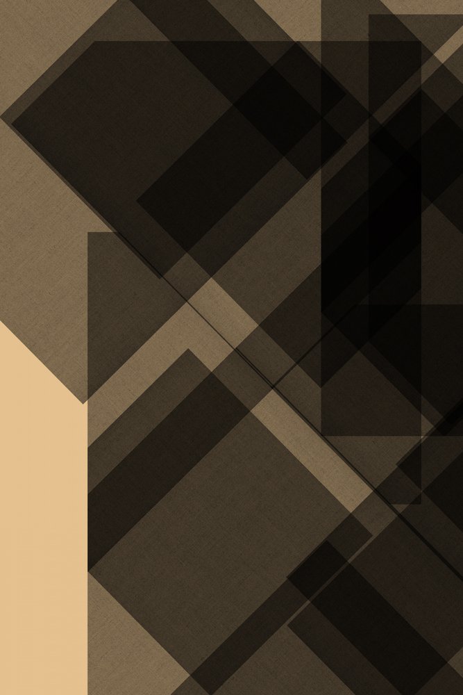 Geometria moderna em camadas de cartissi