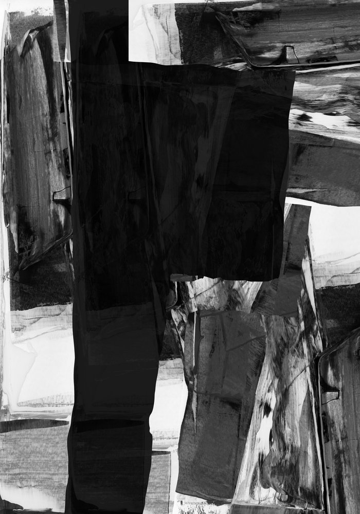 Camadas abstratas monocromáticas de cartissi