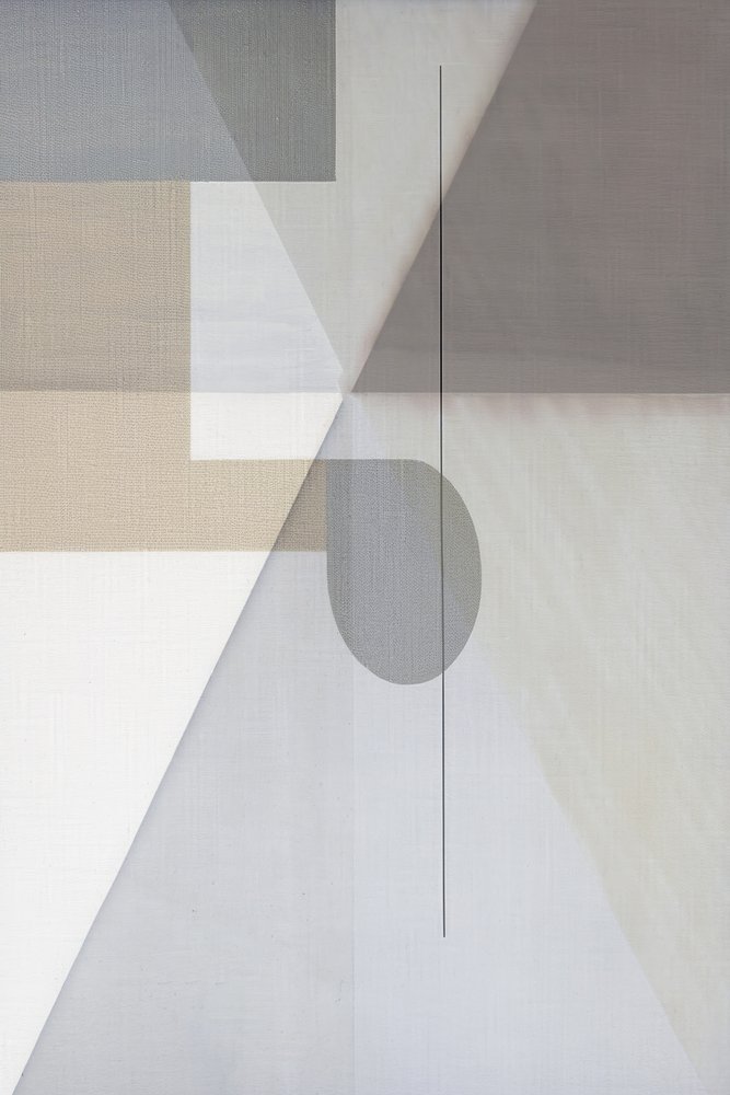 Geométrico abstrato neutro de cartissi