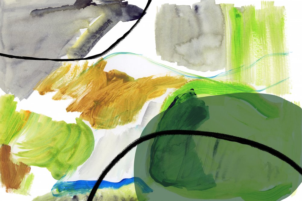 Curvas abstratas orgânicas de cartissi