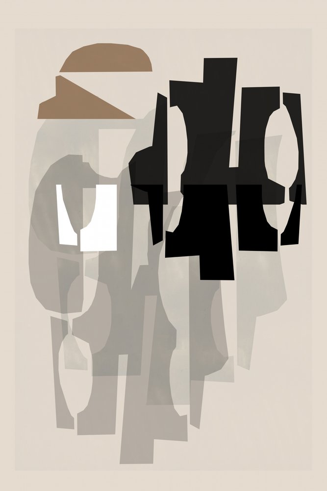 Camadas abstratas orgânicas de cartissi