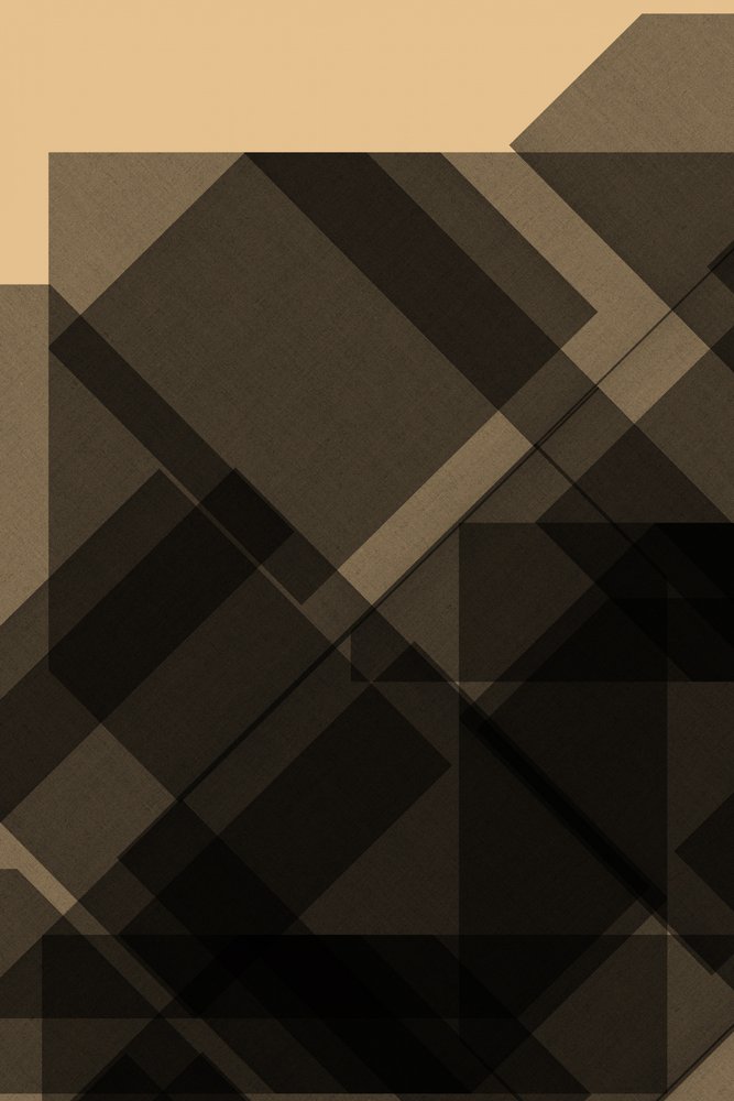 Sombras geométricas sobrepostas de cartissi