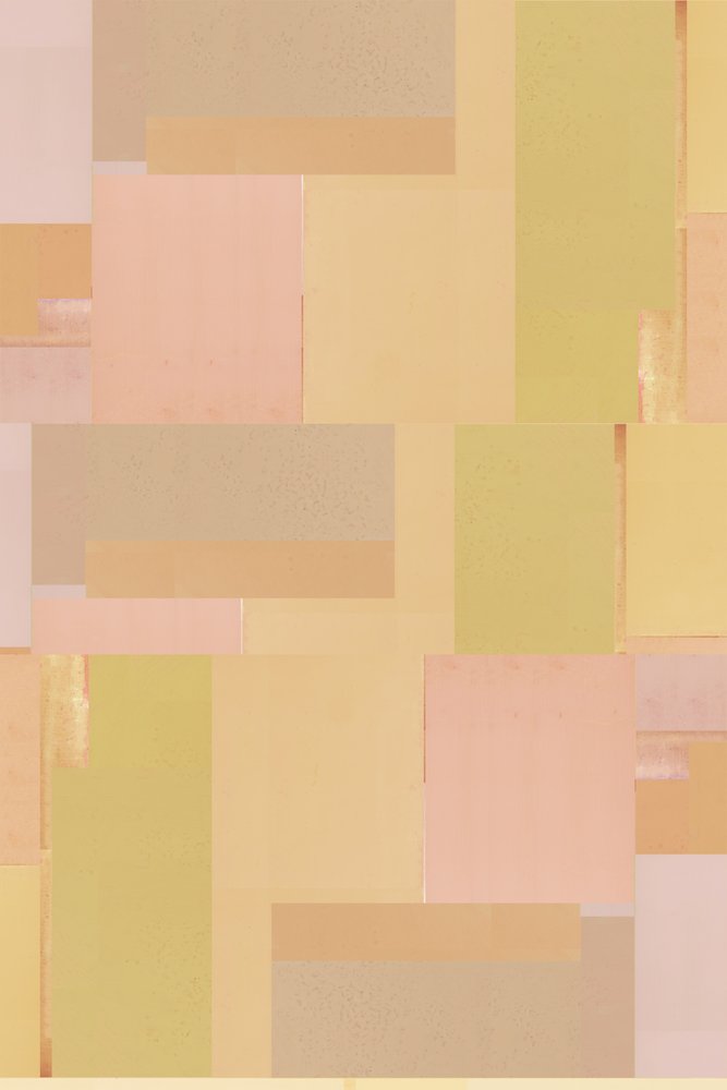 Abstrato em blocos de cores pastel de cartissi