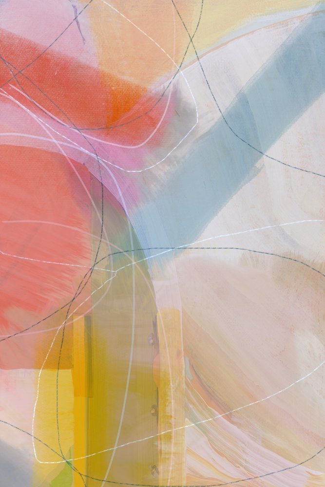 Fluxo abstrato suave de cartissi
