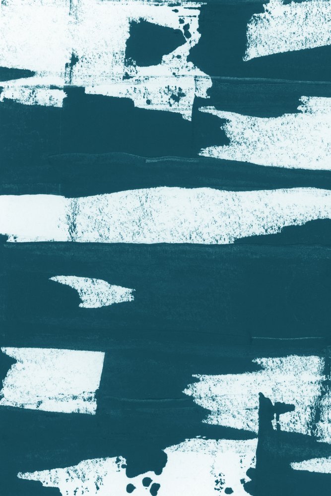 Traços abstratos em azul-petróleo de cartissi
