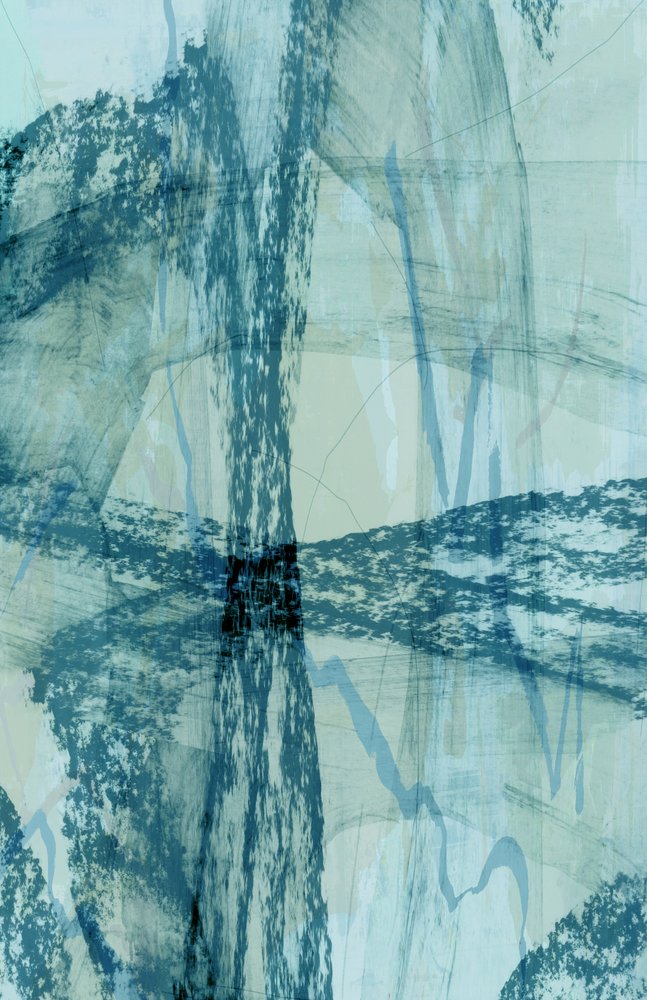 Abstrato azul texturado de cartissi
