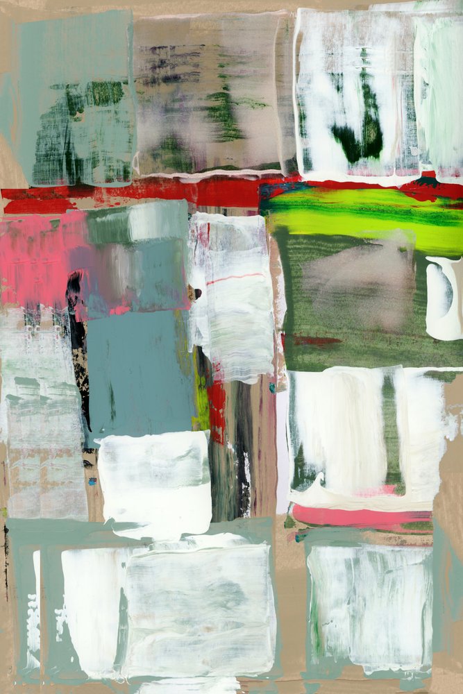 Blocos abstratos vibrantes de cartissi