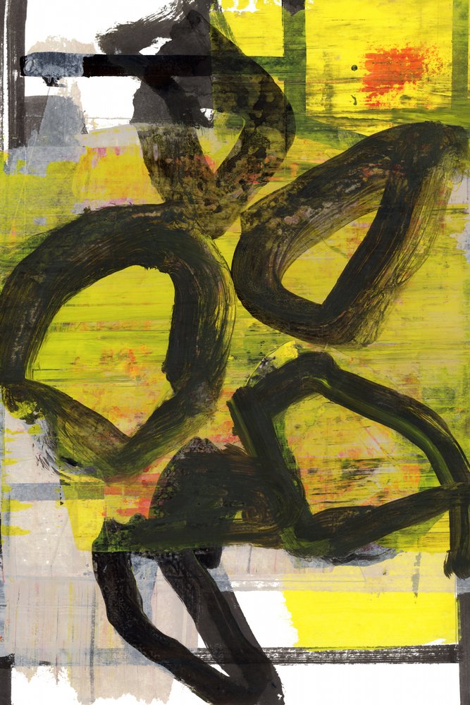 Gestos abstratos vibrantes de cartissi