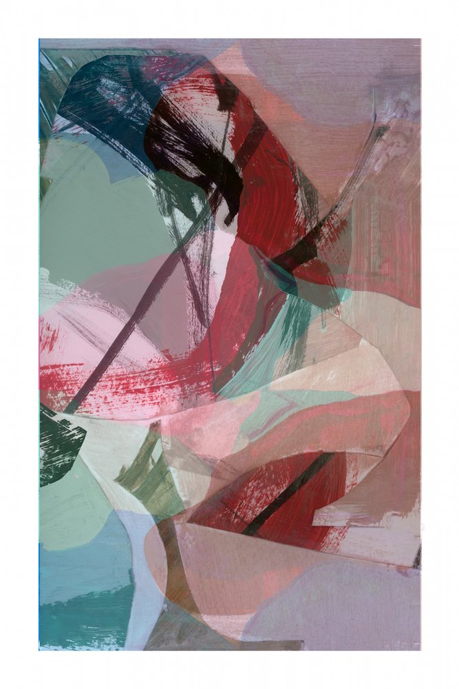 Camadas abstratas vibrantes de cartissi
