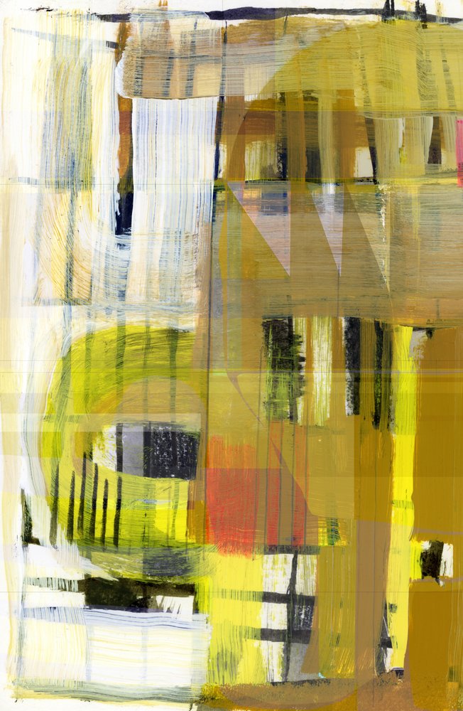 Camadas abstratas vibrantes de cartissi