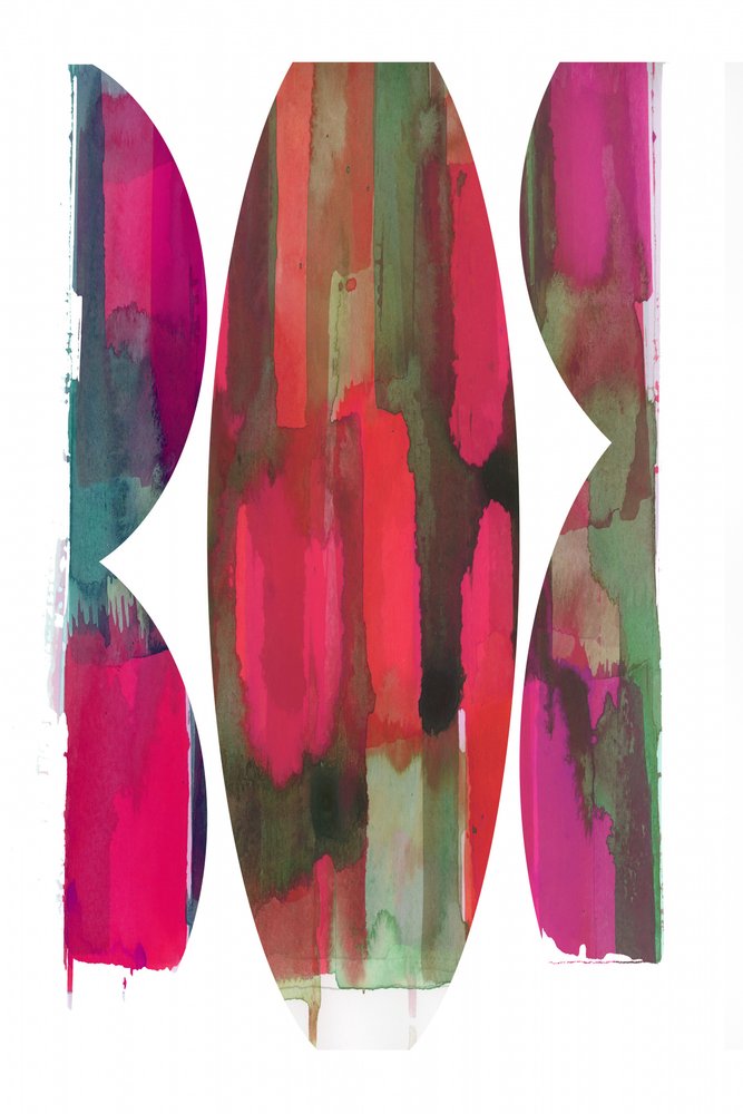 Formas abstratas vibrantes de cartissi
