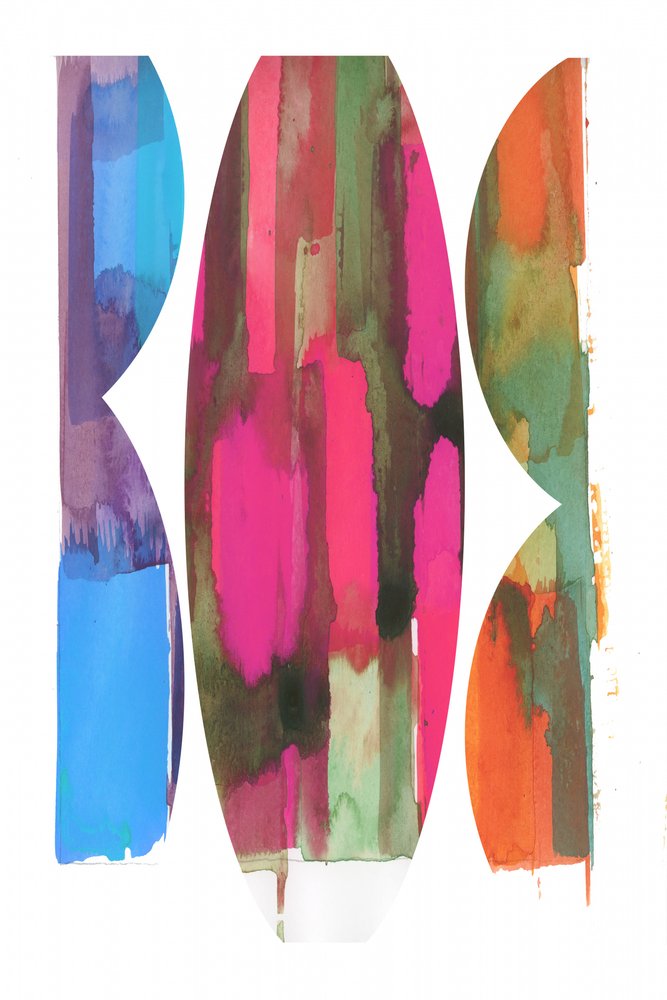 Formas abstratas vibrantes de cartissi