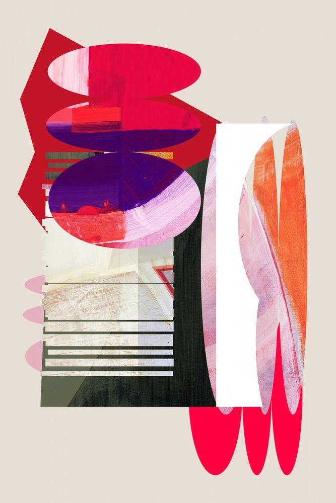 Formas abstratas vibrantes de cartissi