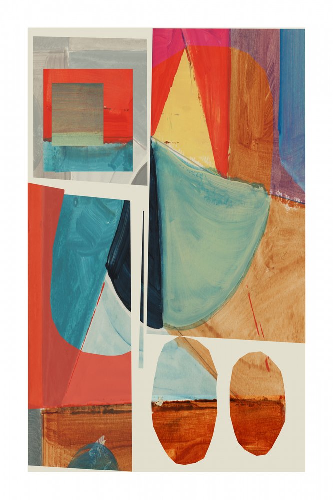 Formas abstratas vibrantes de cartissi