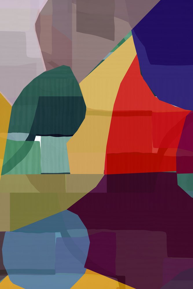 Formas abstratas vibrantes de cartissi