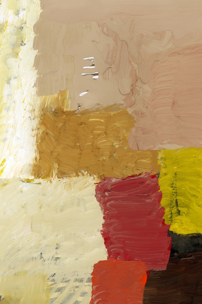 Blocos abstratos em tons quentes de cartissi