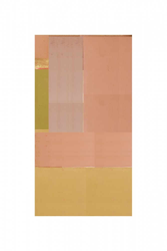 Blocos de cores abstratos em tons quentes de cartissi