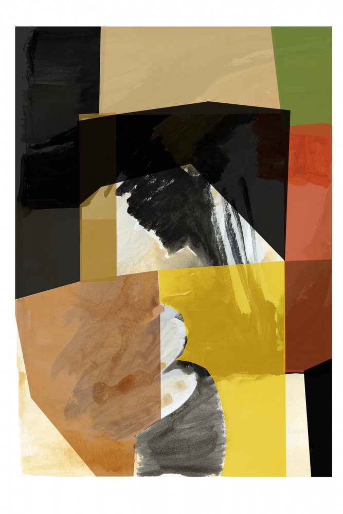 Formas abstratas aconchegantes de cartissi