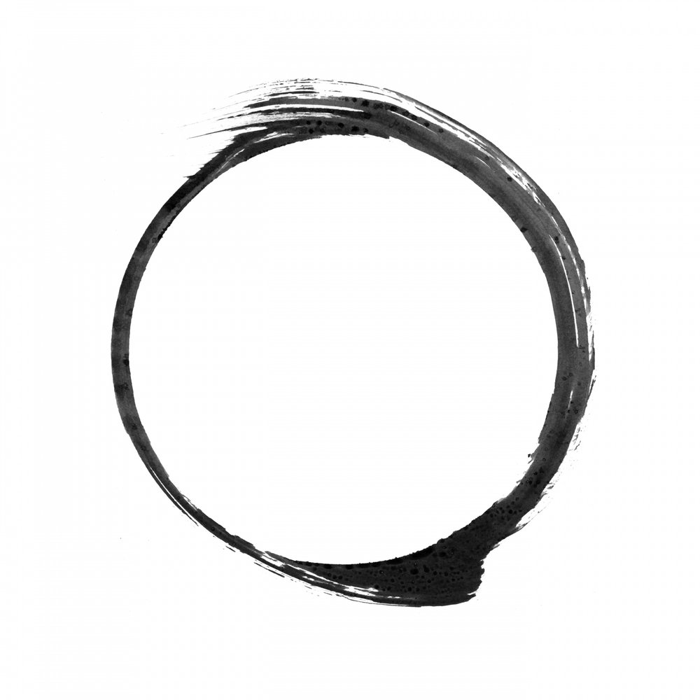 Círculo Zen Enso de cartissi