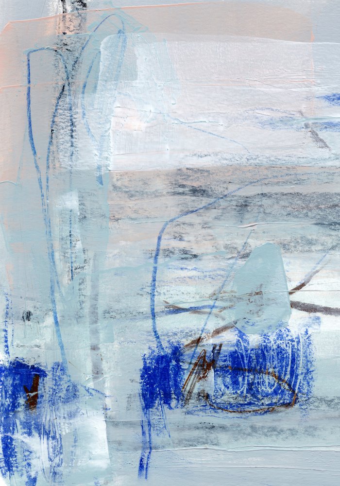 Fluxo Abstrato Azul de uplusmestudio