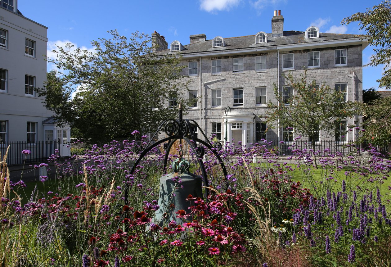 Admirals House na Praça do antigo Royal Naval Hospital, em Plymouth de Unbekannt Unbekannt